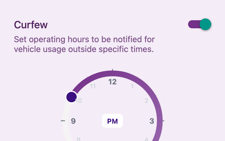 Curfew Alerts