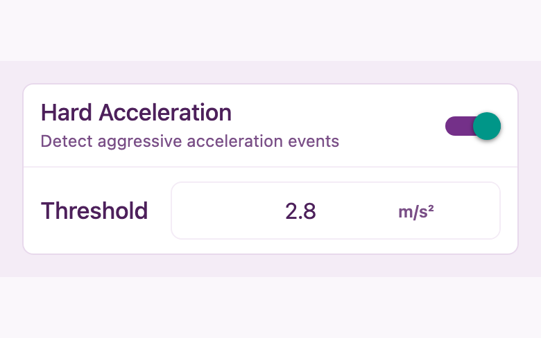 Driving Behaviors