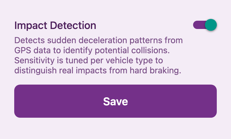 Impact Detection