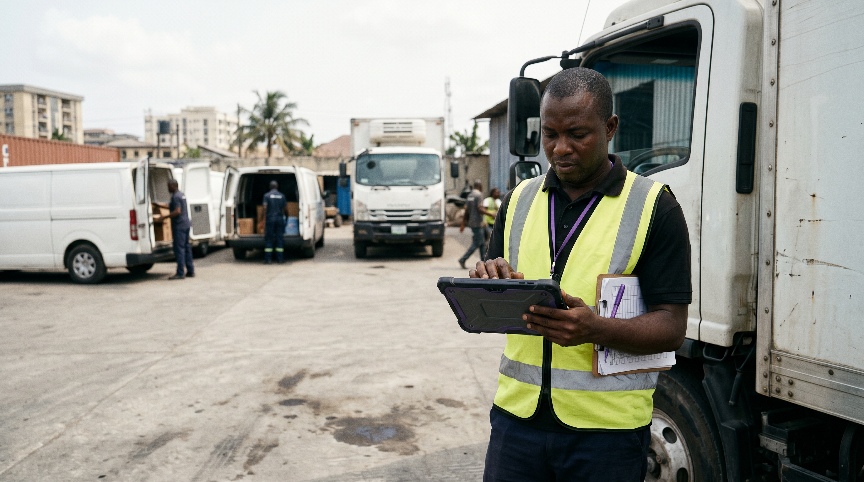 GPS tracking for Logistics fleets