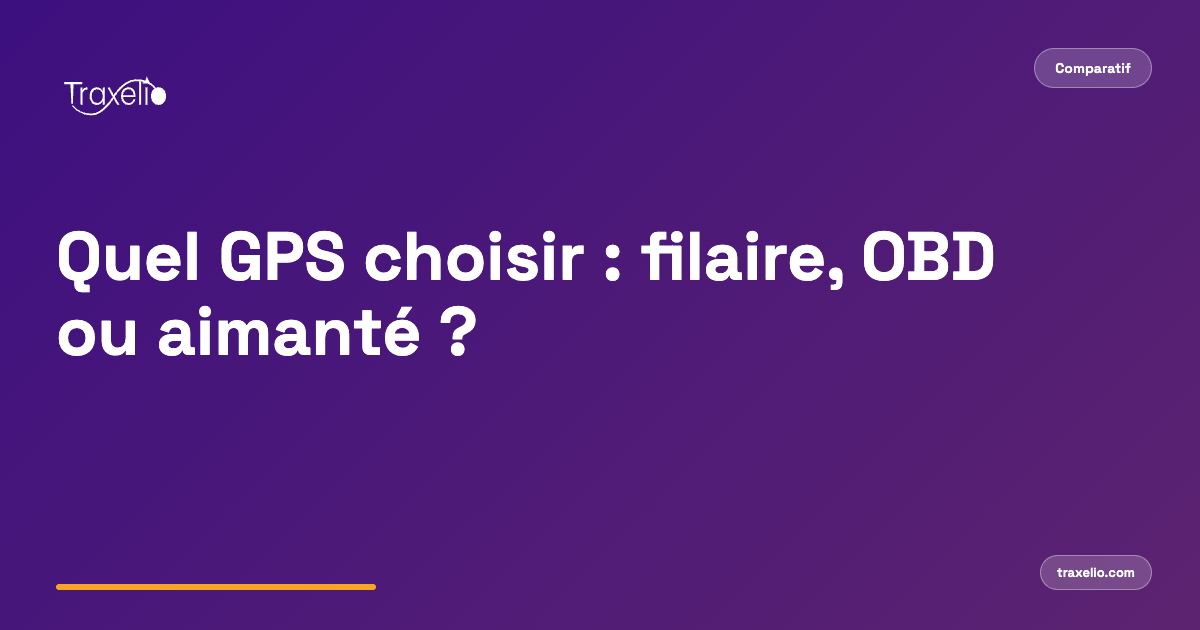 Quel GPS choisir pour votre voiture ? Filaire, OBD ou aimanté